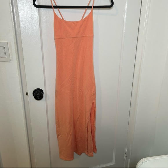 Wilfred Dresses & Skirts - Wilfred Dreamweaver Orange Adjustable Strap Slip Dress